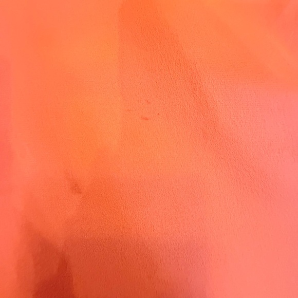 Aryn K Orange Sleeveless Embroidered 100% Silk Blouse Top Size Large MSRP $168 - Picture 10 of 10